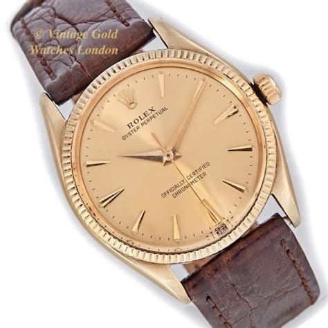 Rolex Oyster Perpetual Model Ref.6569 14ct 1955 